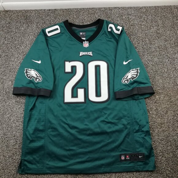 Philadelphia Eagles Jersey Nike On Field Mens 2XL Brian Dawkins Green